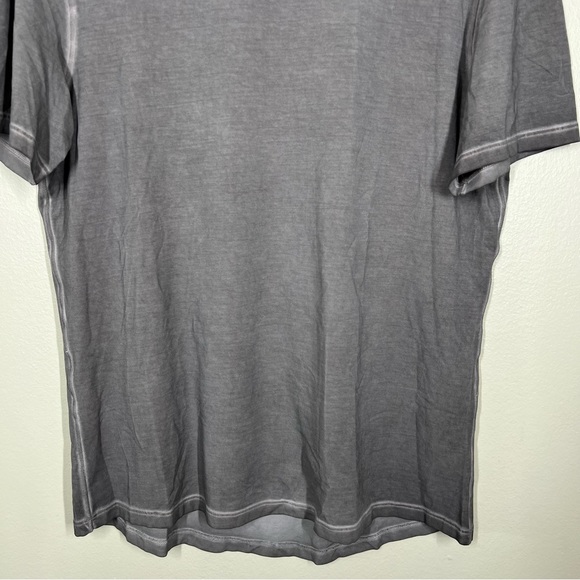 Lululemon Men’s 5 Year Basic Short Sleeve Tee Carbon Dust Sun Wash - Picture 3 of 8
